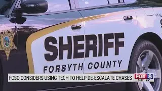 Forsyth County Sheriff's Office uses tech to help de-escalate chases