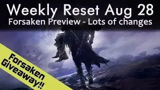 Destiny 2- Week of Aug 28th - Flashpoint Mars - Patch 2.0.0 Changes - Lots of changes