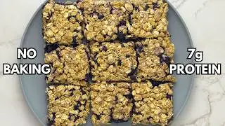 No-Bake Blueberry Bars