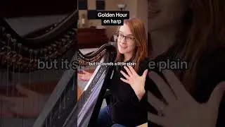 Can Golden Hour be played on lever harp? (pt2)
