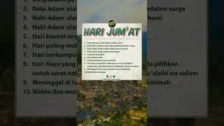 Hari Jumat || Kutipan Harian #14 #shorts #sholawat #quotes