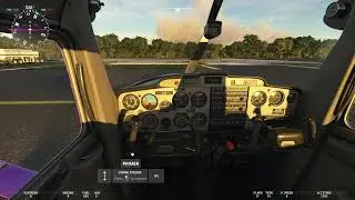 Microsoft Flight Sim flight from Bath Alum Airfield, Virginia to Ingalls Field Airport, Virginia.