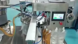 Sesame paste Viscous liquid Precision Servo Rotary Lobe Pump Filling Capping Machine for High Viscos