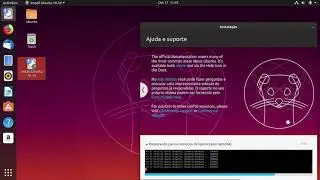Instalação Ubuntu 19.10  Eoan Ermine