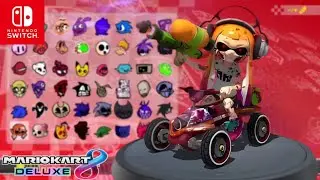 New Character Creepy Inklink Girl Mario Kart Infinity