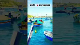 Malta #marsaxlokk #travel #reels #tourist #malta #gotravelers #shorts #4k #eu #yt #ytviral #europe