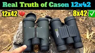 Cason 12x42 Binocular vs Bresser National Geographic 8x42 Binocular Truth