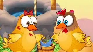 Jack And Jill Song || Fox and Chicken Nursery Rhymes And Kids Songs