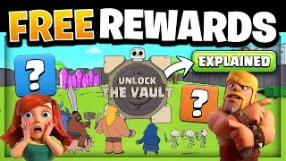Unlock the Vault NEW Event - Win Special FREE Rewards in Clash of Clans!