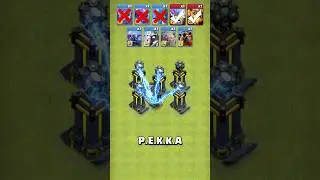 Which Max Troops Survive Hidden Tesla Trap? | Clash of Clans