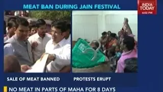 Political War Over Meat Ban In Parts Of Maharashtra