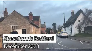 Beautiful Village UK 🇬🇧- Sharnbrook Village Bedford 12.2023