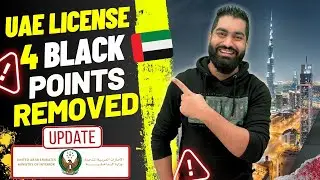 UAE Driving License 4 Black Points Removed - Accident Free Campaign - Traffic Violation Dubai 2024