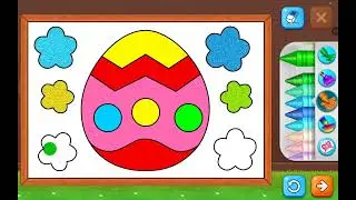 &ldquo;Coloring an Easter Egg 🥚🌈 | Learn Colors for Kids | Tiny Color Tales&rdquo;