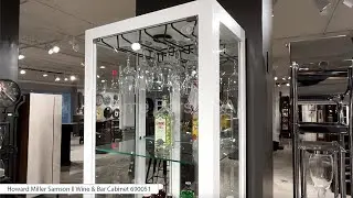 White Liquor Cabinet for a Small Room
