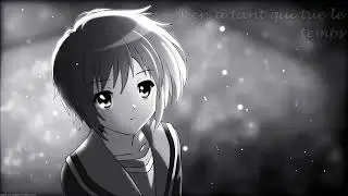 [Nightcore] C&eacute;line Dion - encore un soir (parole)