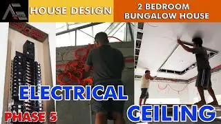 CEILING WORK I ELECTRICAL WORK I SMALL HOUSE DESIGN I BUNGALOW I HOUSE DESIGN