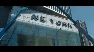 One York Signage Installation - March 26, 2016