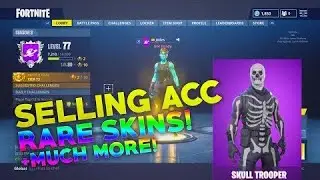 Selling Fortnite/Epic account 350$ (Serious Inquires Only) Price is negotiable !!!!!!!!