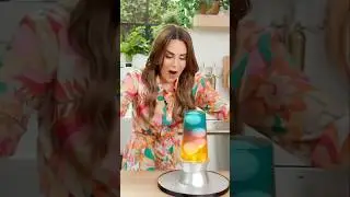 Rate My IMPOSSIBLE AI LAVA LAMP Cake!! #cake #ai #shorts #youtubeshorts #cakedecorating