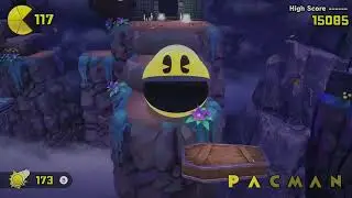 Pac-Man World Re-Pac (PC) - Boss Mansion Area | 6-1 Ghostly Garden Episode