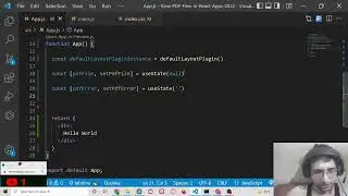 Создайте на React.js пользовательский просмотрщик PDF-документов с проверкой данных и элементами ...