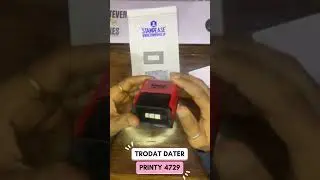 How to Make Trodat 4729 #rubberstamp #business #viral #shorts  #designinspiration #trodat