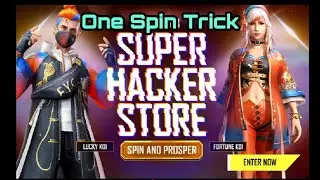 Free Fire New Super Hacker Store ll Free Fire New Bundle Event ll Super Hacker Store One Spin Trick
