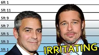Brad Pitt's Height is IRRITATING!