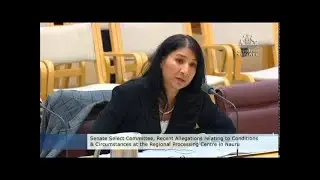 Kirsty Diallo & Viktoria Vibhakar testify to Senate Committee on child protection failures in Nauru