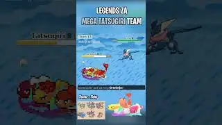 Legends ZA Mega Tatsugiri Team! 🐟 #pokemon #pokemonlegendsza #pokemonshowdown #tatsugiri