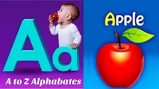 ABC Phonics Song - Toddler Learning Video Songs , A for Apple , Nursery Rhymes , Alphabet song