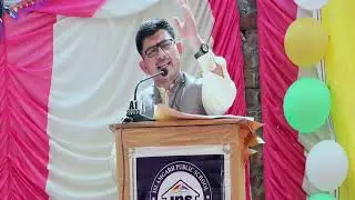 Best Speech on Kashmir | Najeeb Ullah | IPS Annual Function 2023