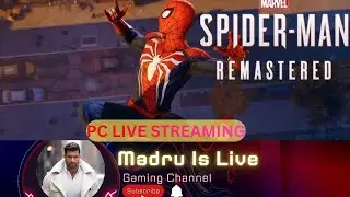Day 3 Marvels Spider-Man Remastered PC GAME Live #marvel #spiderman #live #pc #best #game