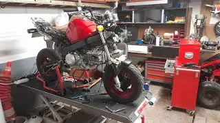 Projet Pbr 190cc 🚀 Installation du moteur dans le cadre 🔩🔧