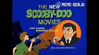 Today Scooby meets Barnabas Collins.
