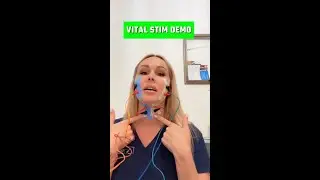 NMES Vital Stim Demo and Visionary Solutions Electrodes