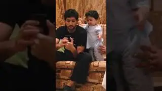 Fazza with Little Maj❤🧒