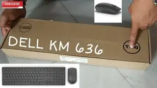 Dell km 636 wireless keyboard and mouse unboxing and review | #dellkm636 #km #636 #dell #wireless