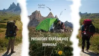 Première expérience bivouac à 2455m d'altitude - Aiguilles d'Arves ⛰️ تسلقنا أعلى قمة في جبال