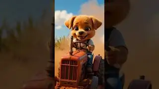 Tiny Rice Sprouts Surprise Puppy! 3D Realistic Animation #shorts #shortsfeed #animation #trending