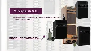 WhisperKOOL Through-The-Wall Wine Cooling Units - 2000 cu.ft. and Above