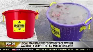 Cowboy's Crawfish Washer on FOX 26 Houston's Morning News