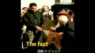 Muhammad Ali receiving award