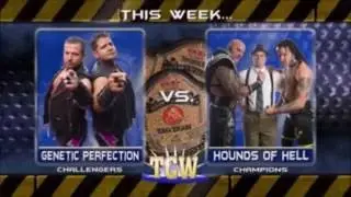 TCW Wrestling Tag Titles: Genetic Perfection & Rich Rude vs. Hounds of Hell w/ Manager Boyd Bradford