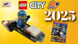 LEGO City Magazine issue 86 - Set 952504-1 - (2025) Astronaut and Spaceship