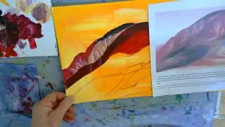 in the style of O Keeffe 2