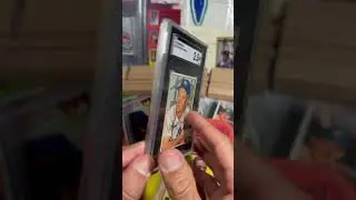 Cards in my Collection day 33 of 365 1952 Bowman Mickey Mantle the sing says it all 😘🤙🤙