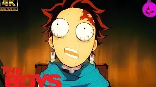 Demon Slayer Funny Moment In Hindi😈😂|| Tanjiro Inosuke Zenitsu Fight Scene In Hindi🔥||