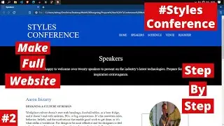 How To Make Multiple Web Pages Using HTML & CSS | Part #2 | Make Full Website Tutorial | 